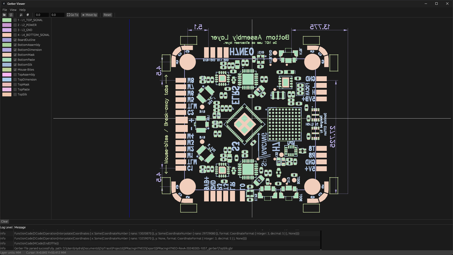 Gerber File Viewer